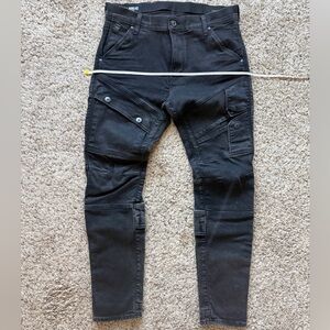 G-Star Men's Washed Black Airblaze Skinny Jeans 32/30